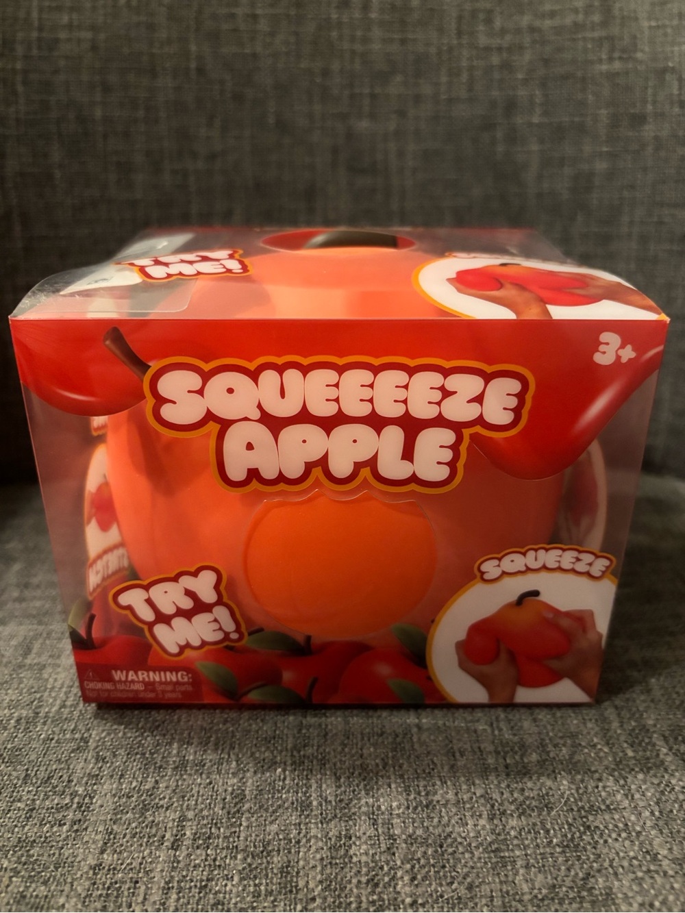 Sunny Days Squeeze Apple Squeezy Fidget Toy Brand New